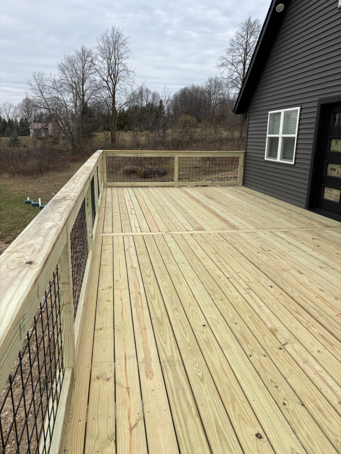 7.1 Treated Deck & Railing