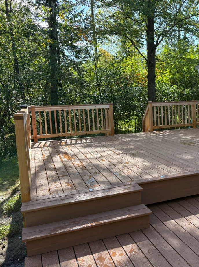 7.3 Cedar & Cedar Railing